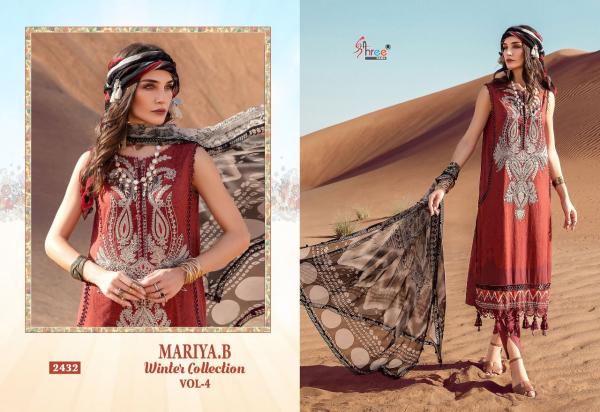 Shree Mariya B Winter Collection 4 Pashmina Pakistani Salwar Kameez